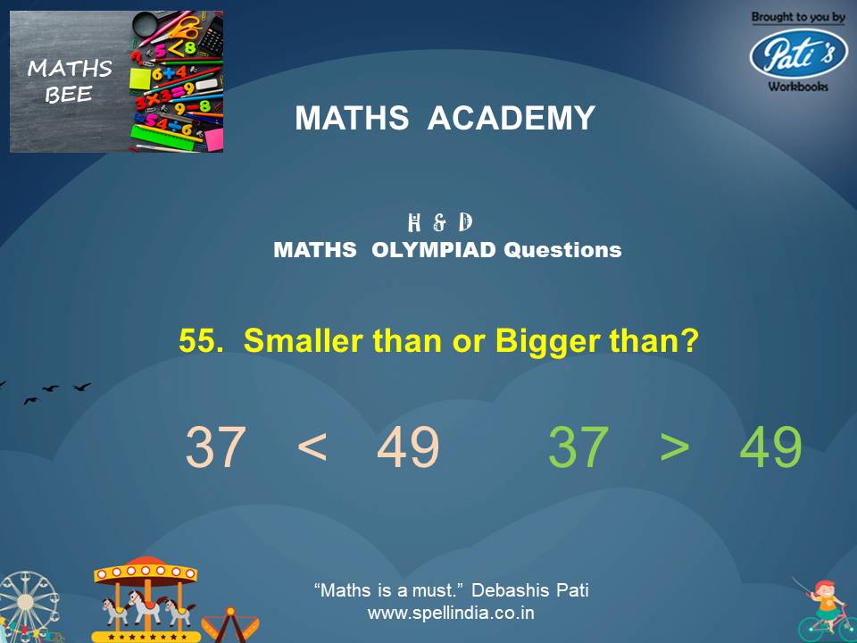 Maths Olympiad exams ... Practice Sample Questions